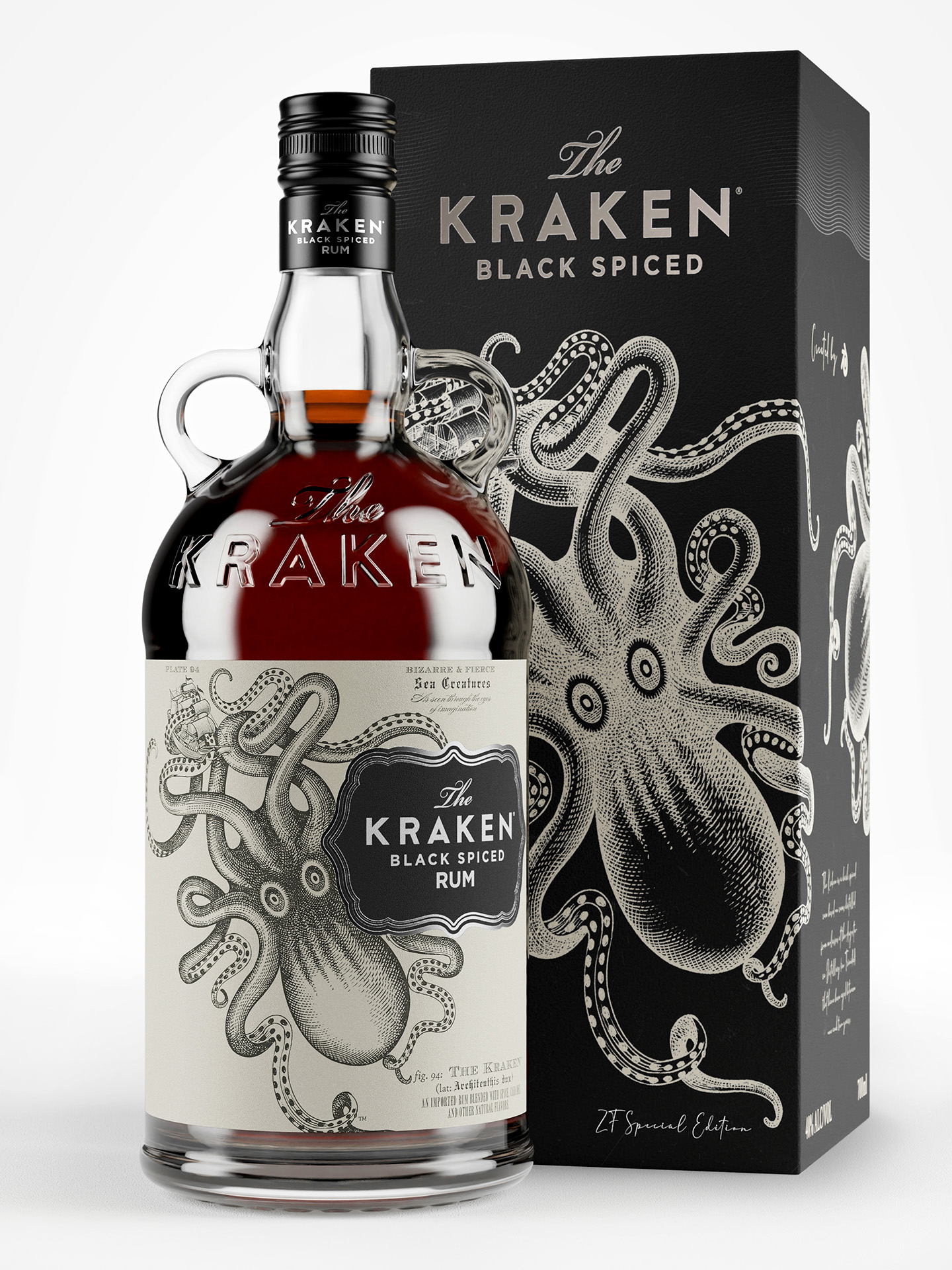 Kraken Rum with box